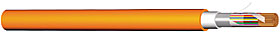 Oranžový stíněný kabel 1x2x0,8, B2ca s1d1a1