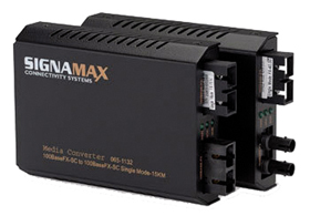 Signamax media konvertor 100-1100 - 10/100baseT RJ45 na 100M multimode ST