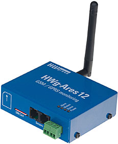 HWg-Ares 12 Bulk - GSM teploměr / měřič veličin + logger dat, samotná jednotka