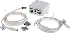 HWg-WLD Relay, detektor průsaku, výstup relé a 1-Wire,  2m přip.+ 2m det. kabel