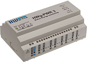 HWg-PWR, IP sběrač dat ze tří M-Bus měřičů energií